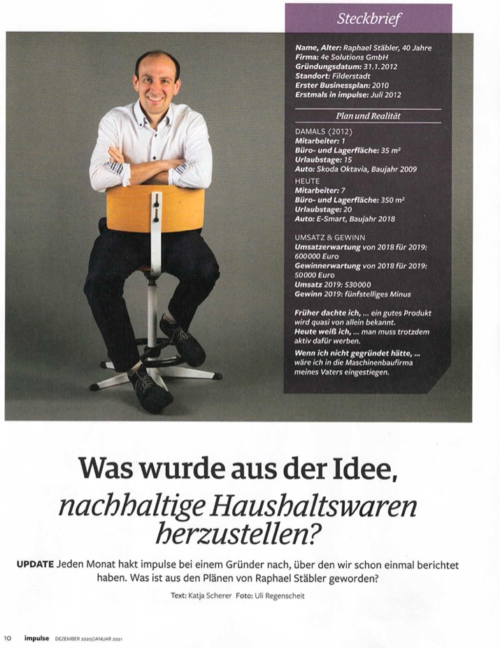 ajaa! in der Fachzeitschrift IMPULSE